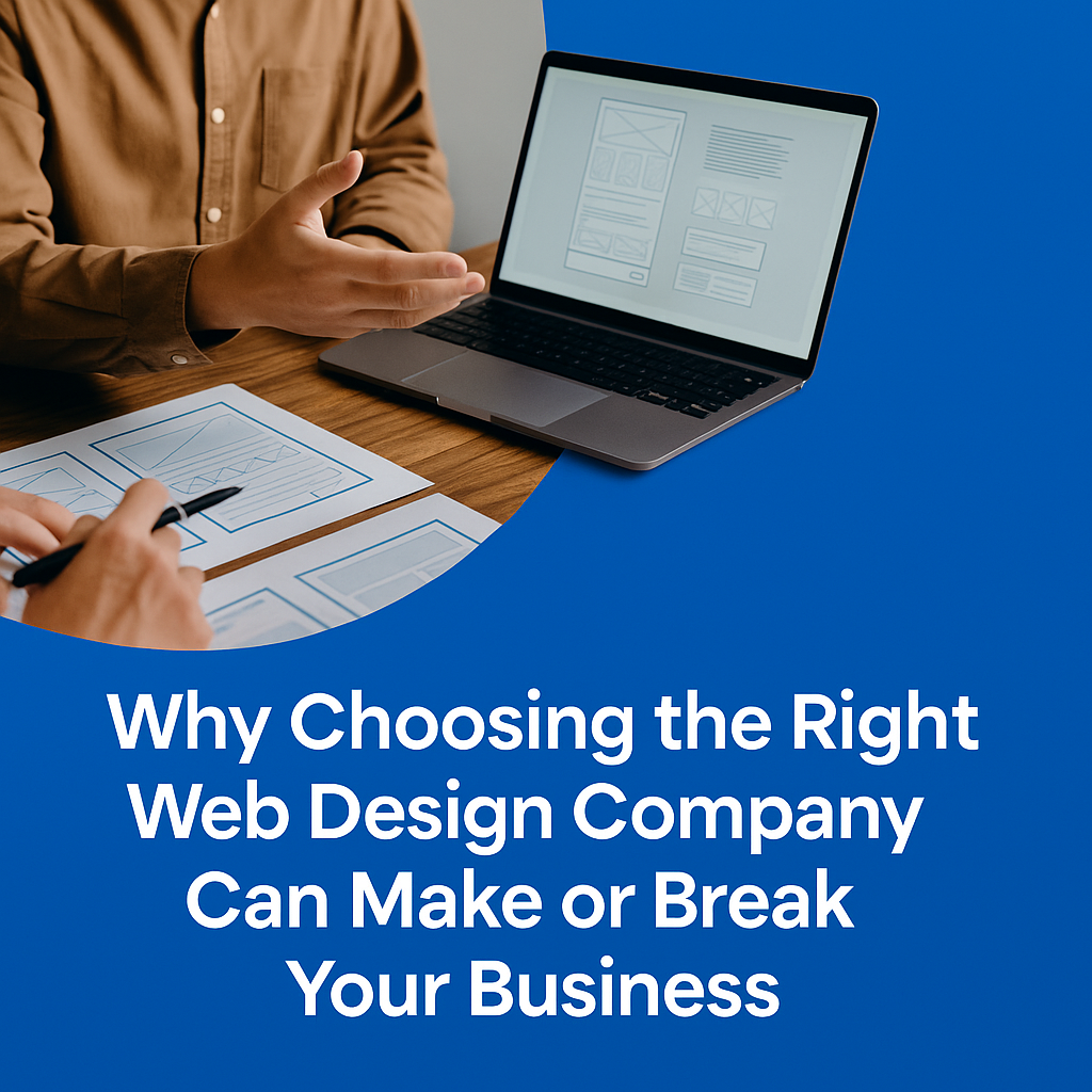 Why Choosing the Right Web Design Company Can Make or Break Your Business